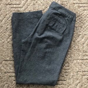 J.CREW pants. Cotten/Linen blend.  Very classy!